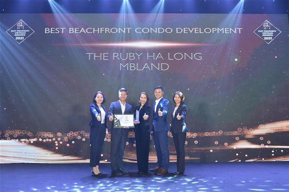 THE RUBY HẠ LONG GIÀNH GIẢI THƯỞNG “CĂN HỘ HƯỚNG BIỂN TỐT NHẤT”