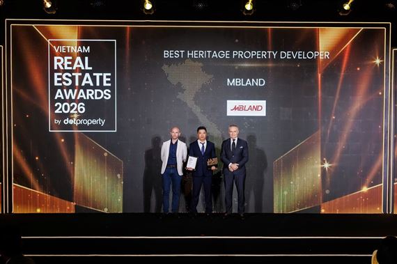 MBLAND ĐƯỢC VINH DANH TẠI 03 HẠNG MỤC GIẢI THƯỞNG QUỐC TẾ DOT PROPERTY VIETNAM AWARDS 2026